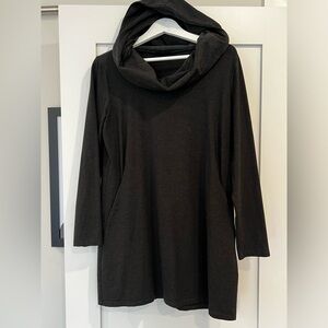 Miik long hoodie dark grey L